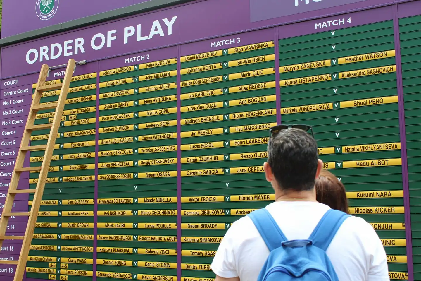 מה הופך את ווימבלדון לכל כך מיוחד? background image