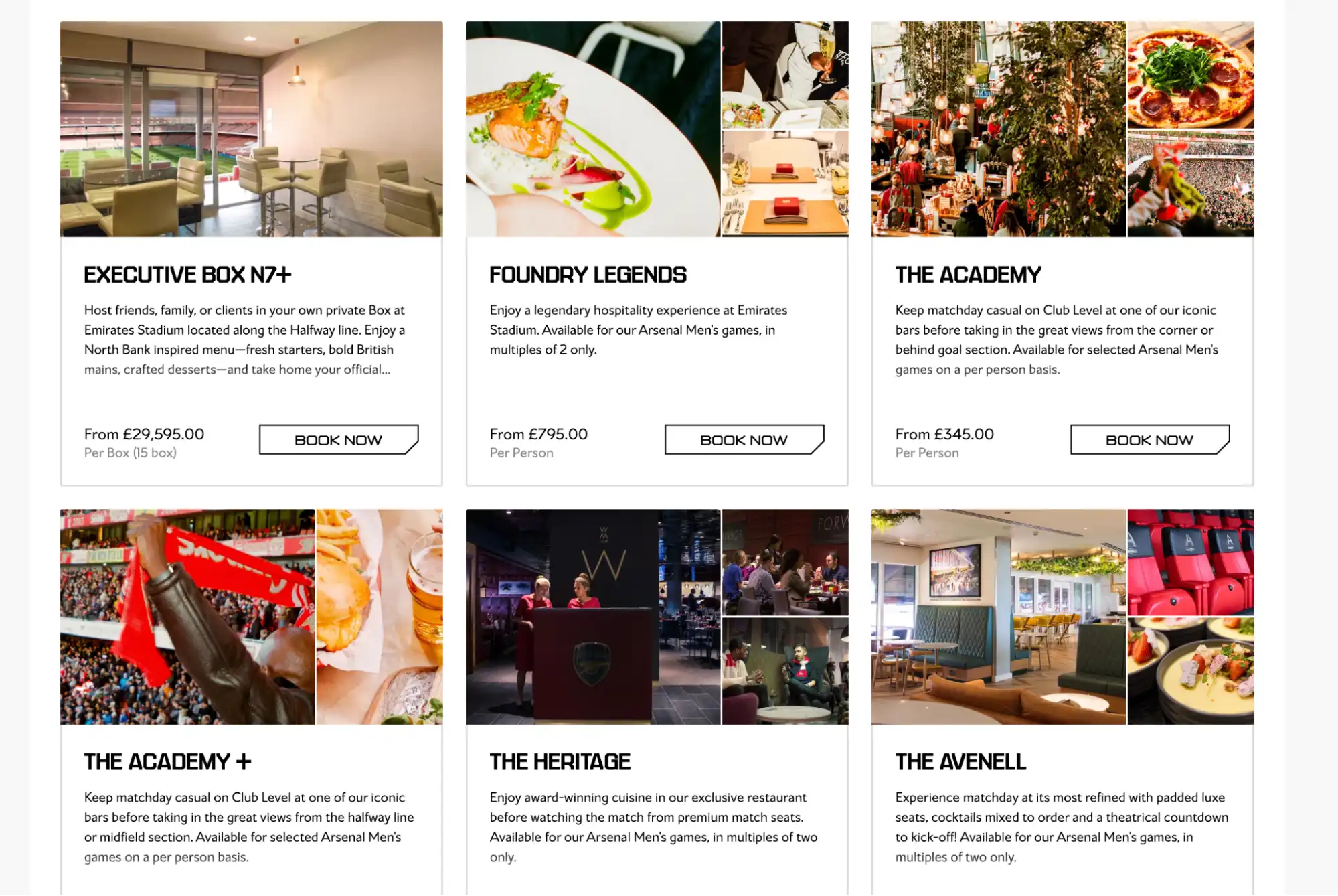 אפשרויות אירוח באצטדיון האמירויות