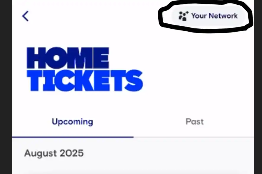 צילום מסך של Home Tickets