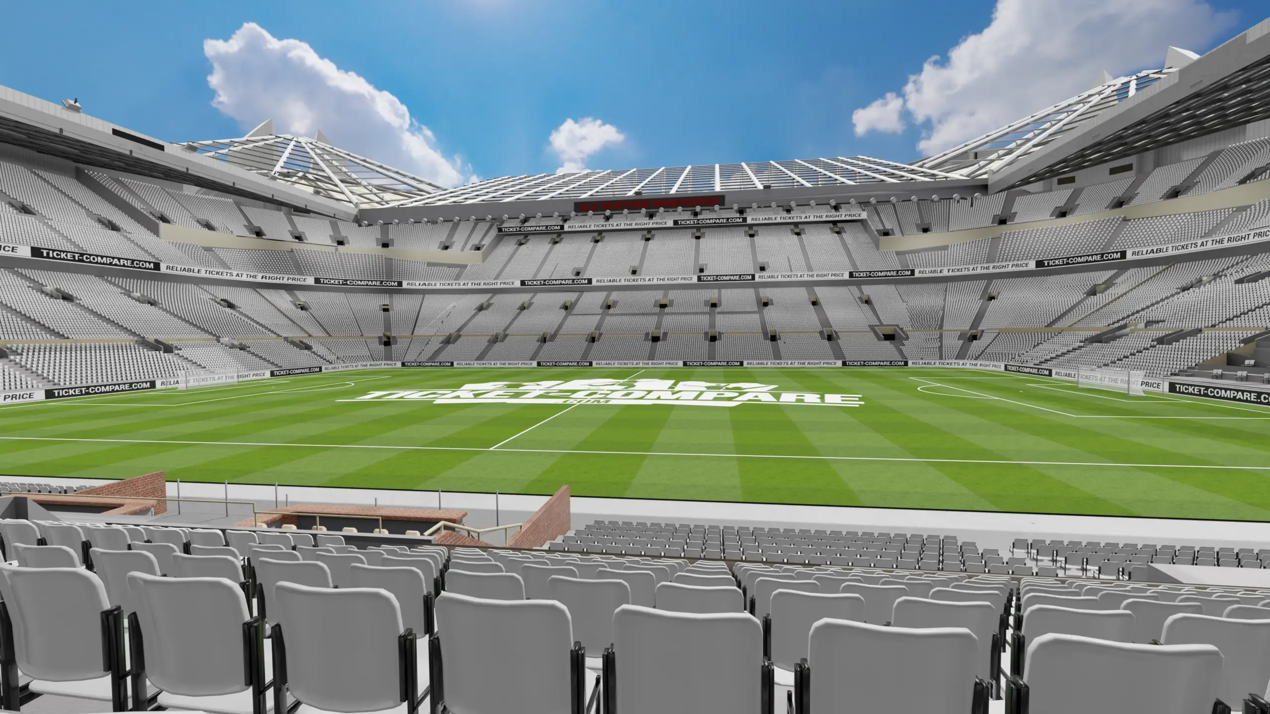 תצוגת אירוח יוקרתי באולד טראפורד